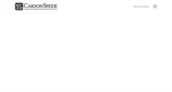 Desktop Screenshot of carsonspeerbuilders.com